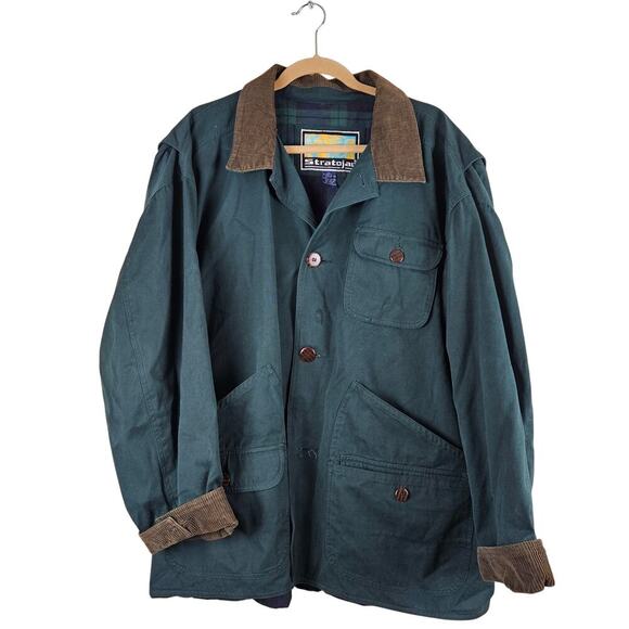 Jacket Other - Barn Coat Cotton  Green Vintage Stratojal Jacket
